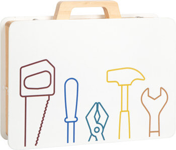 Houten gereedschapskoffer &#039;&#039;Workshop&#039;&#039; 
