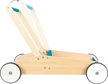 Baby Loopwagen Trolley - Blauw