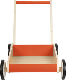 Baby Loopwagen Trolley - Rood