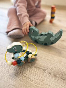 Duwspeelgoed met kralendoolhof &quot;Dino&quot;