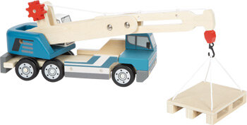 Kraanwagen met pallet - Werkvoertuig