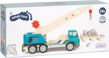 Kraanwagen met pallet - Werkvoertuig