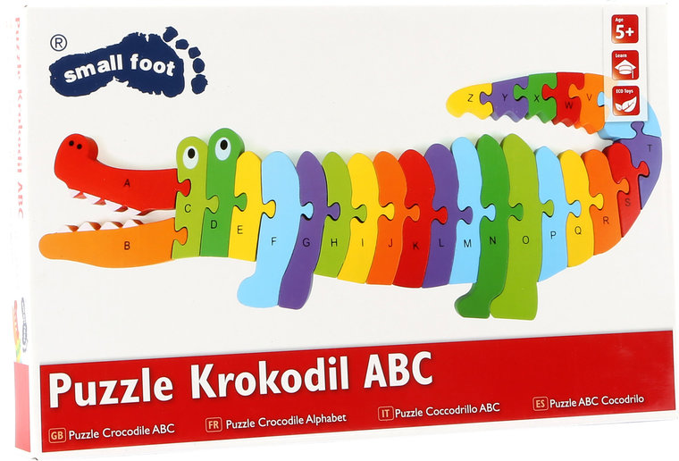 Puzzel ABC "krokodil"