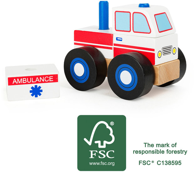 Bouwvoertuig -  Ambulance - FSC