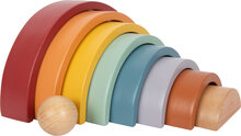 Houten bouwblokken regenboog &#039;&#039;Safari&#039;&#039;