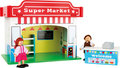 Speelhuis supermarkt met accessoires Speelhuis supermarkt met accessoires