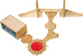 Treinbaan accessoires set - motorhuis + spoorbrug + seinhuis en 4 splitsingen - spoorwegen Treinbaan accessoires set - motorhuis + spoorbrug + seinhuis en 4 splitsingen - spoorwegen