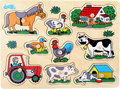 Puzzel "Op de boerderij" Puzzel "Op de boerderij"