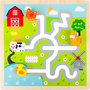 Puzzel boerderij Farm doolhof Puzzel boerderij Farm doolhof