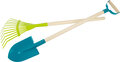 Tuingereedschapset - Hark en schep Tuingereedschapset - Hark en schep
