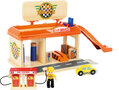 Auto garage met tankstation Auto garage met tankstation