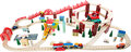 Treinbaan set "My Town" - 127 stuks - spoorwegen