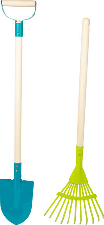 Tuingereedschapset - Hark en schep