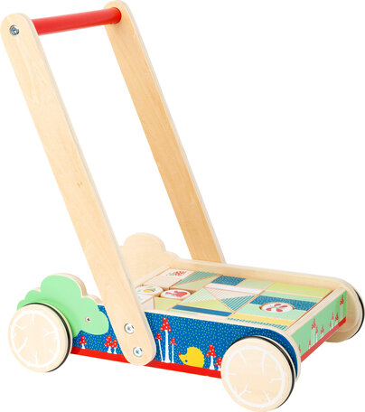 Bouwstenen babywalker 