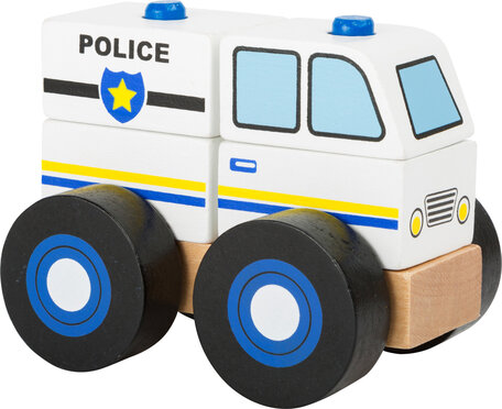Bouwvoertuig -  Politie auto - FSC