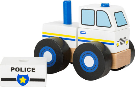 Bouwvoertuig -  Politie auto - FSC