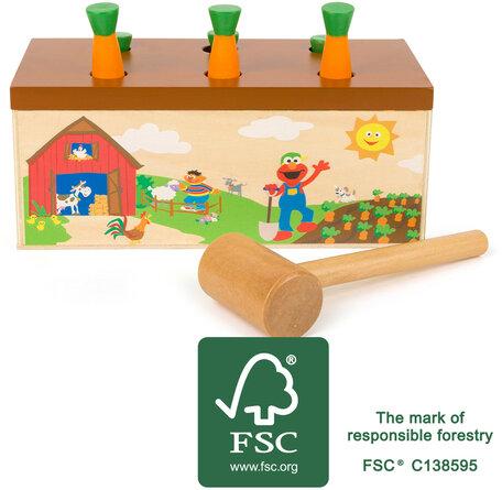 Hamerbank SESAMSTRAAT - FSC