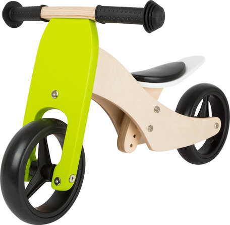 Loopfiets + Trike 2-in-1 - hout