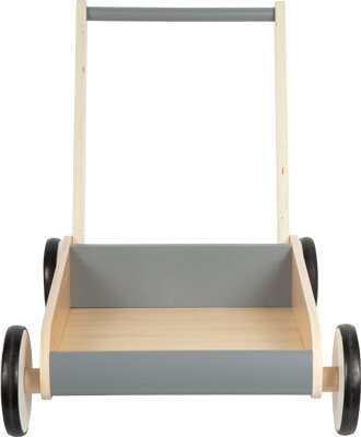 Baby Loopwagen Trolley - Grijs