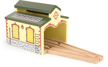 Motorschuurtje spoorwegen