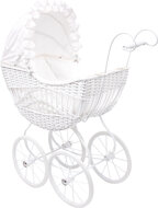 Houten vintage poppenwagen Evelin