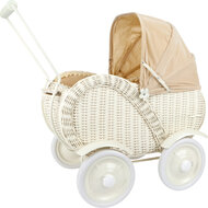 Houten poppenwagen Caroline